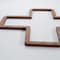 Ekena Millwork Small Fowler Decorative Fretwork Wood Wall Panels, Walnut, 11 3/8"W x 11 3/8"H x 3/8"T WALW12X12X0375FLRWA - alternate 4